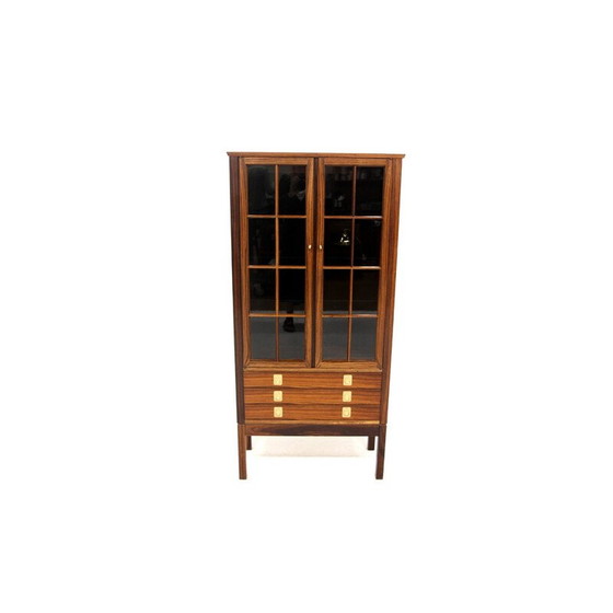 Image 1 of Victoria" rosewood display case, Torbjørn Afdal, Mellemstrand Trevareindustri, Norway, 1960