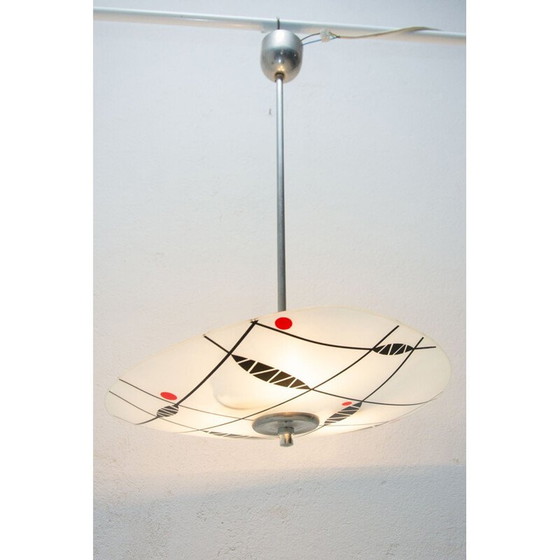 Image 1 of Lampadario vintage della Cecoslovacchia dell'era spaziale, anni '60