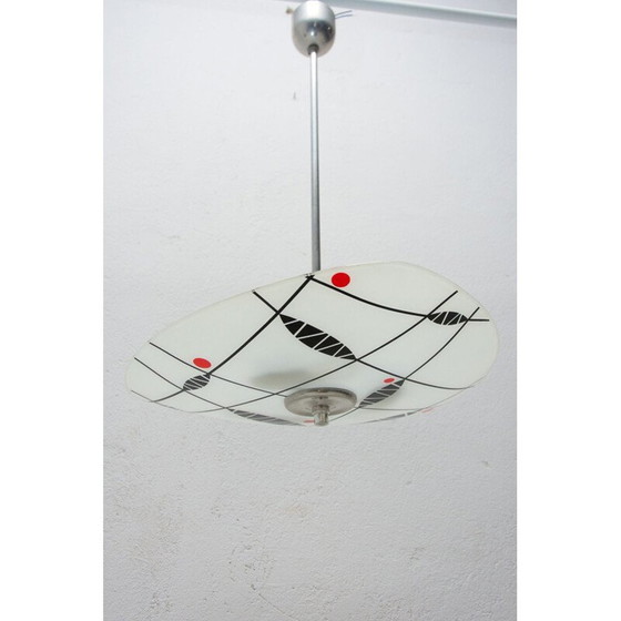 Image 1 of Lampadario vintage della Cecoslovacchia dell'era spaziale, anni '60