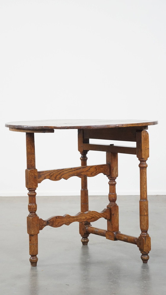 Image 1 of Mesa redonda plegable para vino o campany francesa