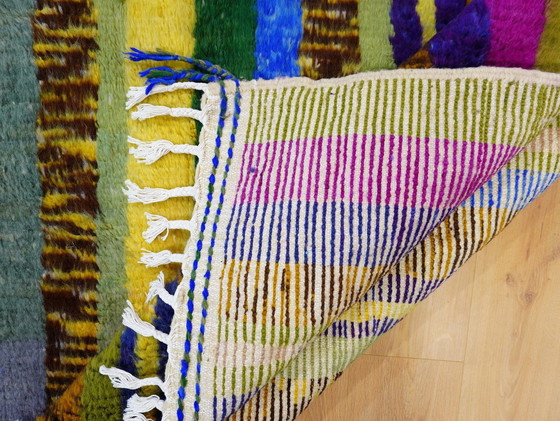 Image 1 of Tappeto berbero - 254 cm x 148 cm - lana colorata