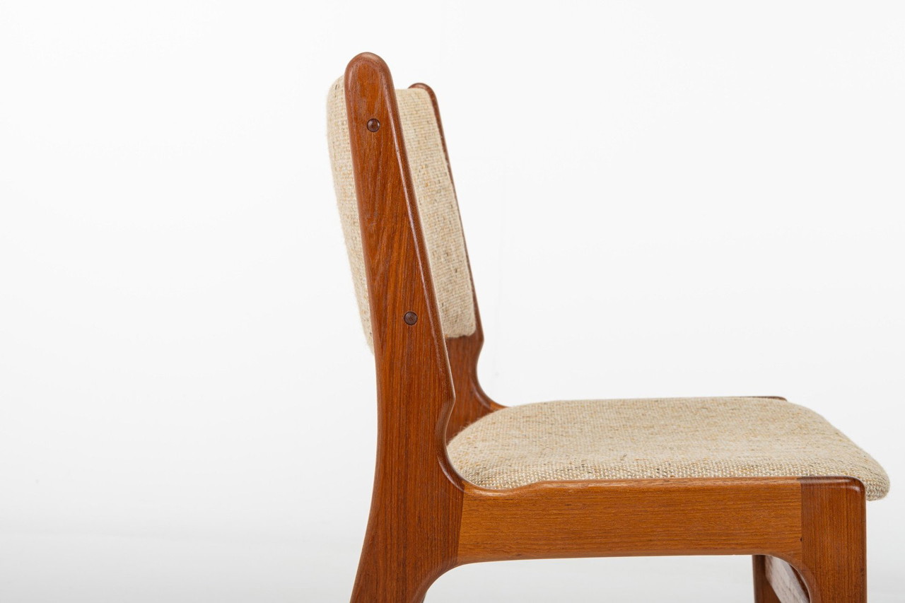 Model 89 Dining Chairs By Erik Buch For Anderstrup Møbelfabrik