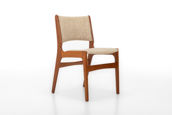 Image 1 of Model 89 Dining Chairs By Erik Buch For Anderstrup Møbelfabrik, Denmark, 1960S, Set Of 4