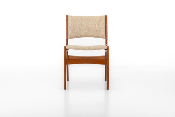 Image 1 of Model 89 Dining Chairs By Erik Buch For Anderstrup Møbelfabrik, Denmark, 1960S, Set Of 4