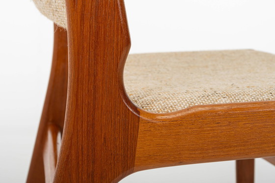 Image 1 of Model 89 Dining Chairs By Erik Buch For Anderstrup Møbelfabrik, Denmark, 1960S, Set Of 4