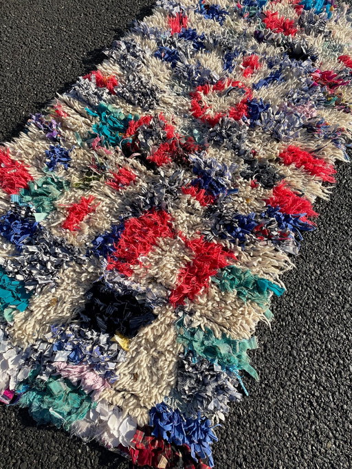 Tapis berbère marocain vintage