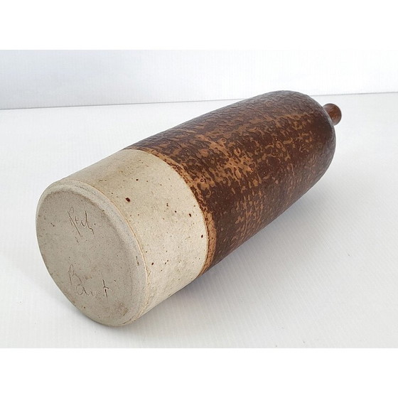 Image 1 of Vintage biot stoneware bottle vase, 1960