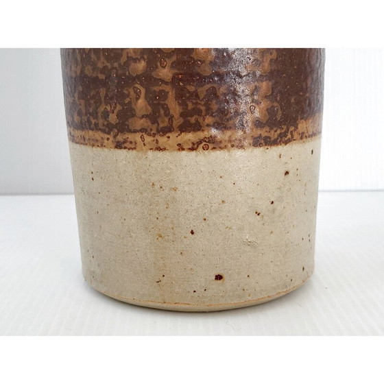 Image 1 of Vintage biot stoneware bottle vase, 1960