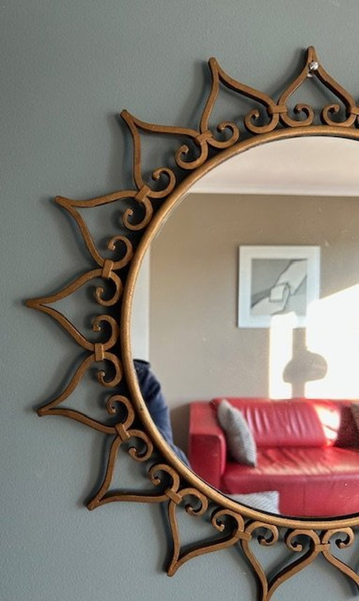 Retro Bronze Mirror