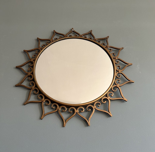 Retro Bronze Mirror