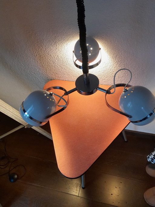 Space Age 3 Leg Eyeball Lamp