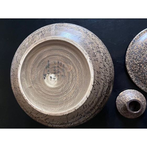 Image 1 of Coppia di vasi d'epoca in arenaria da abbazia salina, 1970