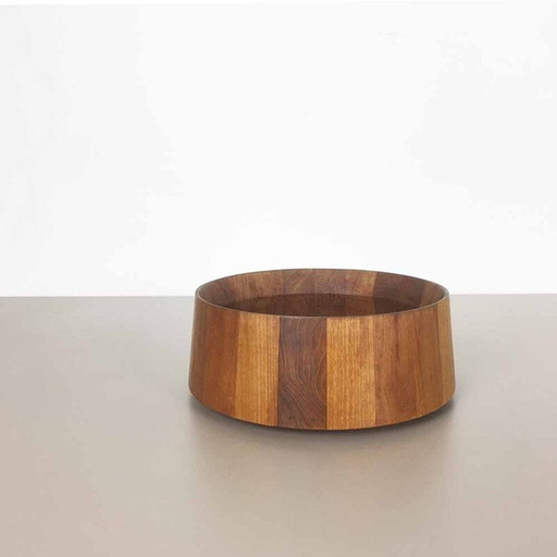 Danish bowl in solid teak wood, Jens H. QUISTGAARD - 1960s