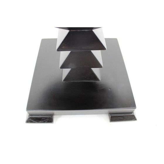 Image 1 of Set of 10 vintage round coffee tables, Czechoslovakia 1980