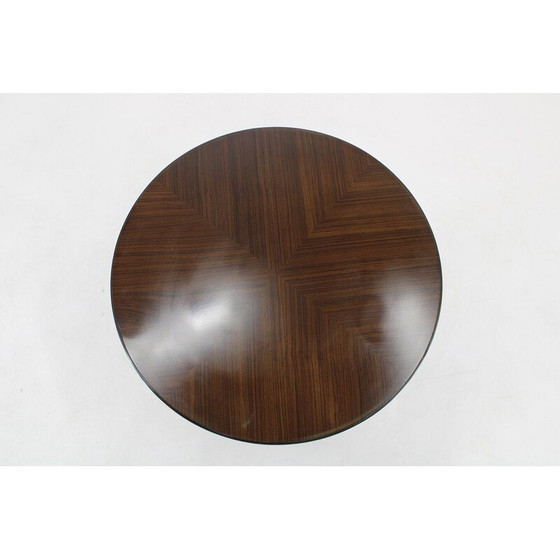 Image 1 of Set of 10 vintage round coffee tables, Czechoslovakia 1980
