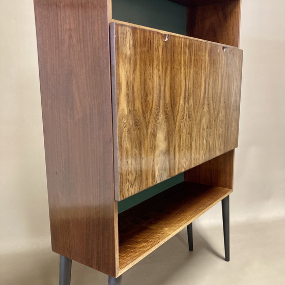 Image 1 of Scandinavian design rosewood desk 1950.