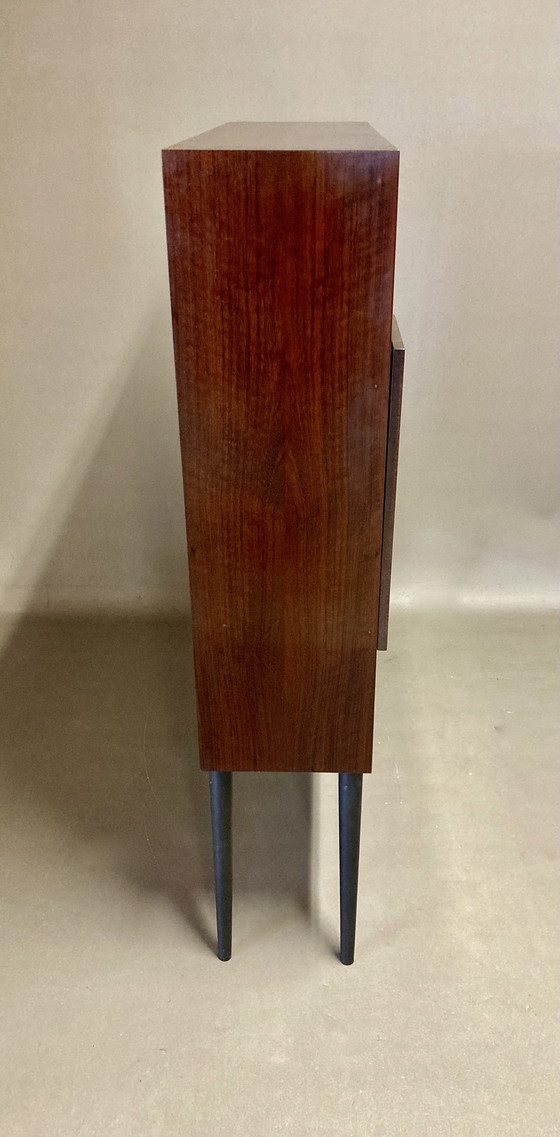 Image 1 of Scandinavian design rosewood desk 1950.