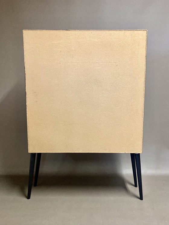 Image 1 of Scandinavian design rosewood desk 1950.