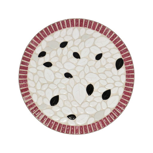 Vintage Ceramic Plant Table Mosaic