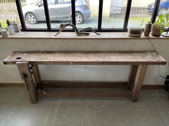 Image 1 of Rough Wooden Workbench