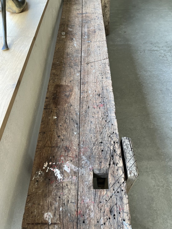 Image 1 of Rough Wooden Workbench