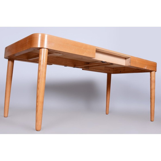 Image 1 of Mesa de comedor de fresno de mediados de siglo de Uluv, Chequia, década de 1950