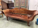 Banc vintage en teck