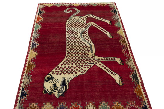 Image 1 of Hand-knotted Gabbeh nomadic rug - Tiger - 172 X 113 Cm