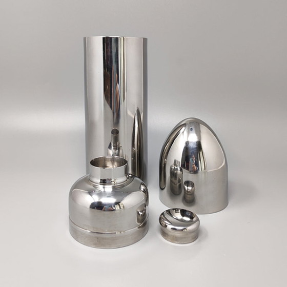 Image 1 of 1960s Gorgeous Cocktail Shaker in Stainless Steel. Made in Italy