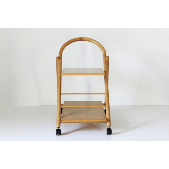 Image 1 of Vintage wood bar cart 1960s