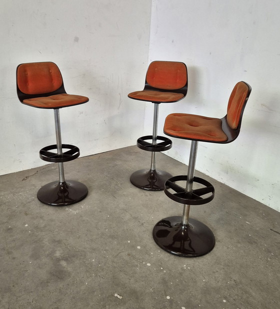 Image 1 of Space age bar stools set