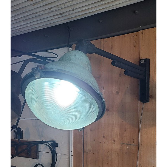 Image 1 of Vintage copper and glass lamppost, 1920