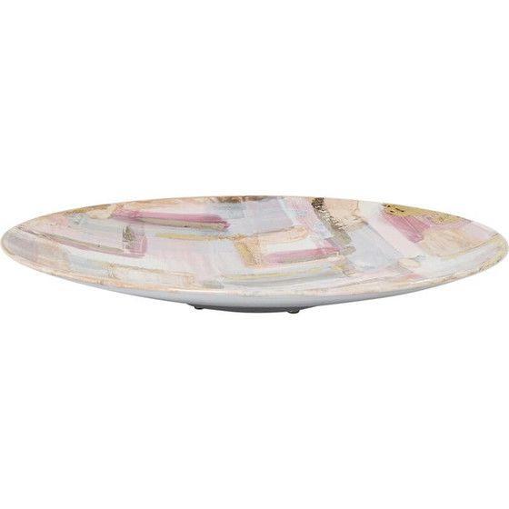 Image 1 of Vintage glazed ceramic dish by Les Héritiers, France 1990