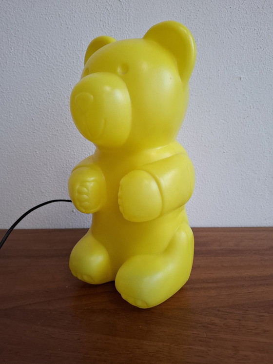 Image 1 of Yellow Gummi Bear Table Lamp Night Lamp Messow Germany.