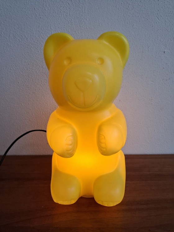 Image 1 of Yellow Gummi Bear Table Lamp Night Lamp Messow Germany.