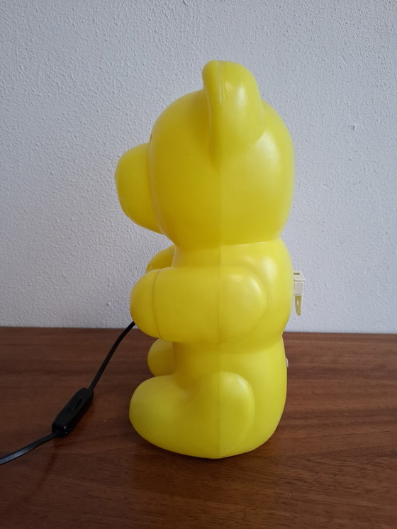 Image 1 of Yellow Gummi Bear Table Lamp Night Lamp Messow Germany.