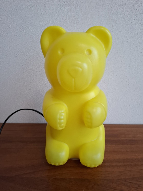 Image 1 of Yellow Gummi Bear Table Lamp Night Lamp Messow Germany.