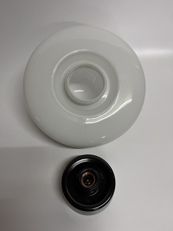 Image 1 of Lampada da soffitto o da parete Lindner di Wilhelm Wagenfeld, metà secolo, Ø 30 cm