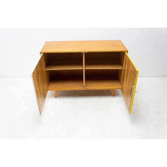 Image 1 of Vintage U-450 highboard in beech by Jiří Jiroutek for Interiér Praha, Czechoslovakia 1960