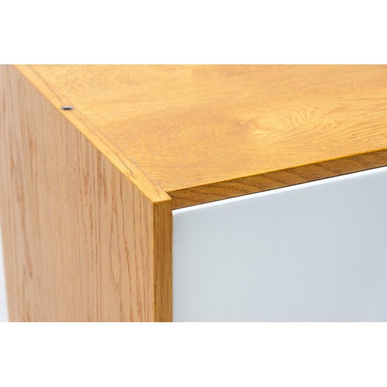 Image 1 of Vintage U-450 highboard in beech by Jiří Jiroutek for Interiér Praha, Czechoslovakia 1960