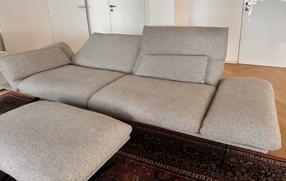 Image 1 of Sofa Koinor Francis 3 seater light gray mottled