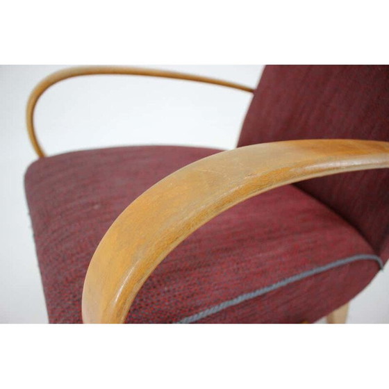 Image 1 of Vintage Armchair by Jindrich Halabala, Czechoslovakia 1950s