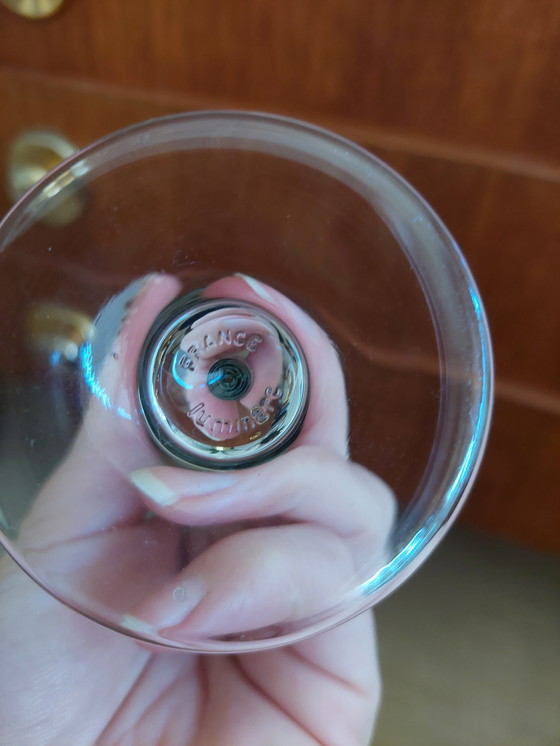 Image 1 of 7x Vintage Luminarc flutes