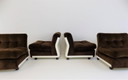 Mario Bellini C&B Italia Amanta Lounge Chairs