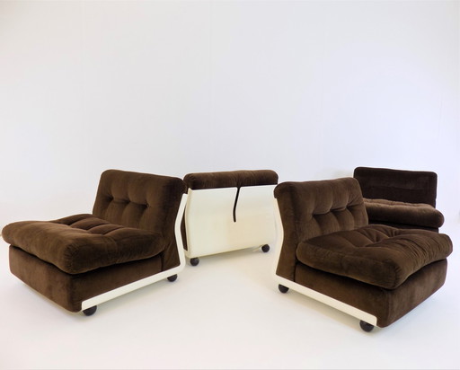 Mario Bellini C&B Italia Amanta Lounge Chairs