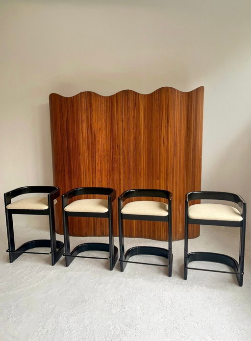 Set of Bar Stools x4 from the 60s/70s