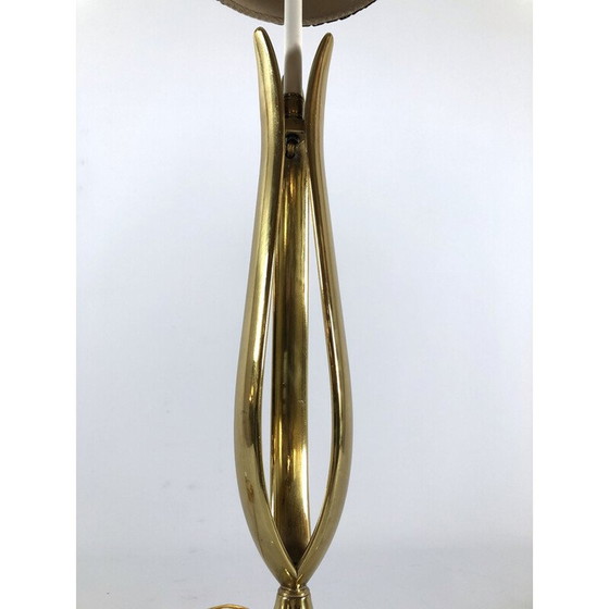 Image 1 of Vintage table lamp in marble and brass from Arredoluce, Italy 1950