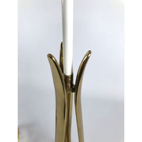 Image 1 of Vintage table lamp in marble and brass from Arredoluce, Italy 1950