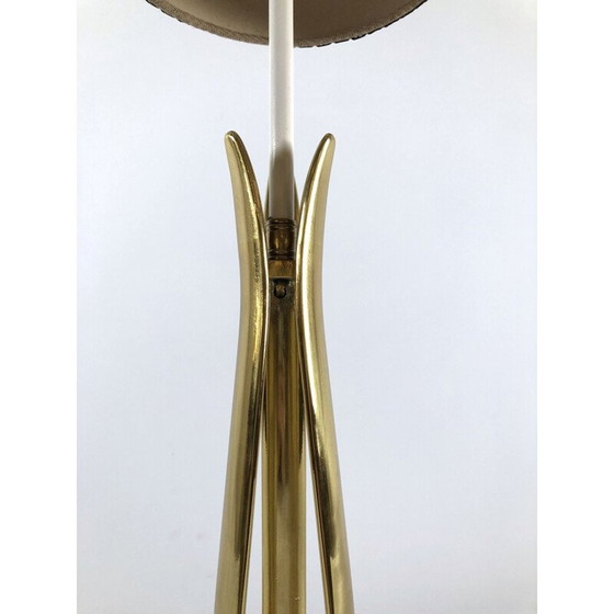 Image 1 of Vintage table lamp in marble and brass from Arredoluce, Italy 1950