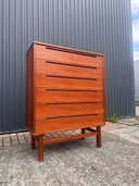 Vintage chest of drawers teak design nils jonsson
